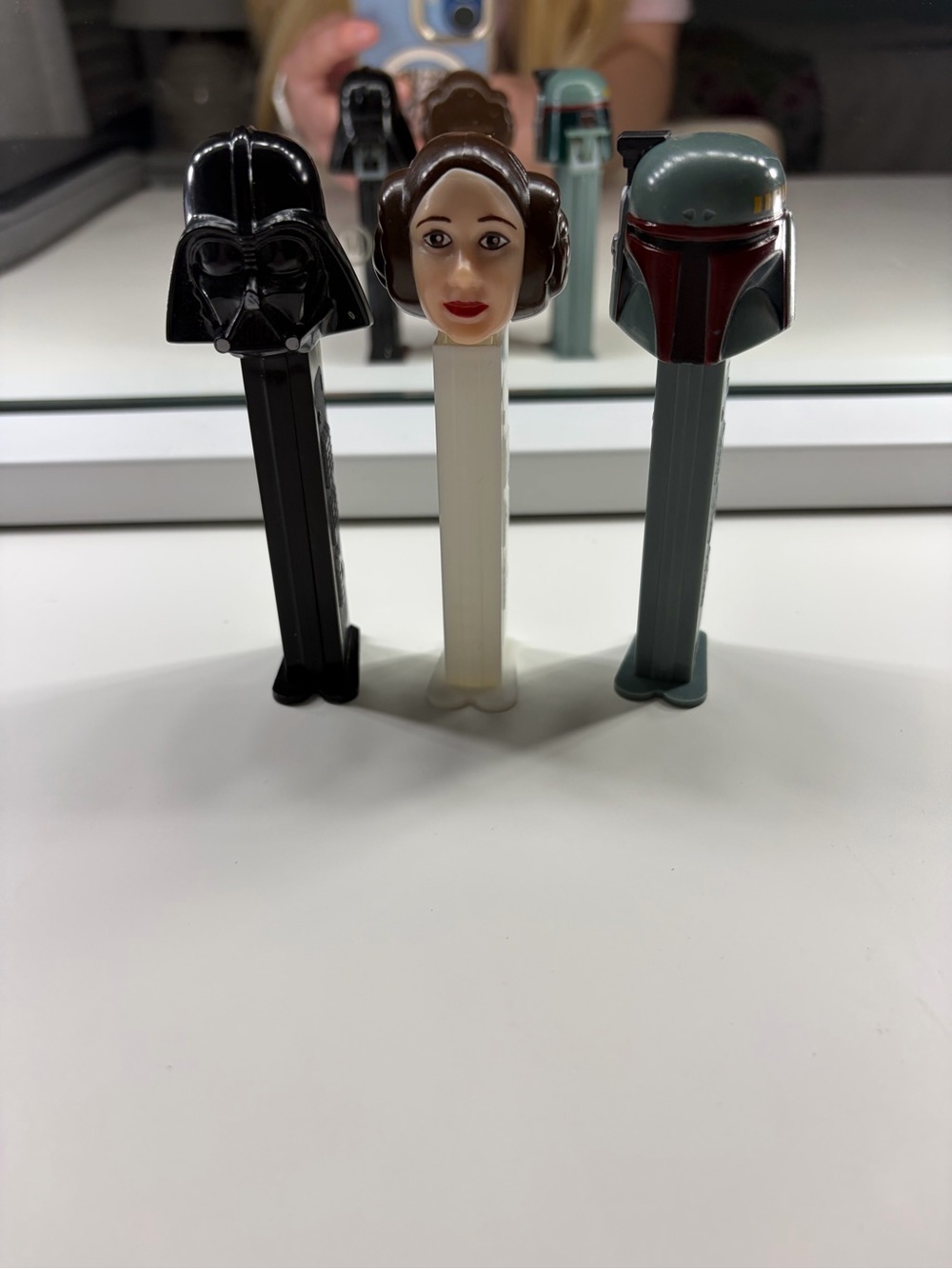 Star Wars Character Candy Dispenser Set - Black, White, Gray